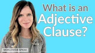 Adjective Clause  English Grammar [upl. by Atikan103]