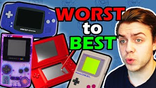 Ranking All Nintendo Handhelds [upl. by Mill]