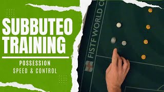 Subbuteo Training  Possession  Speed amp Control [upl. by Halstead]