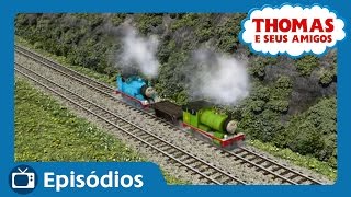 Thomas e Seus Amigos Subindo Subindo e Subindo [upl. by Arraek]