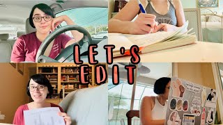 Editing with Beta Reader Feedback Struggling with Confidence amp Next Steps  Writing Vlog [upl. by Ahseinad]