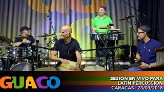 Guaco  Sesión Para Latin Percussion  En Vivo [upl. by Furgeson184]