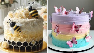 Top 100 Oddly Satisfying Cake Decorating Compilation  Awesome Cake Decorating Ideas 9 [upl. by Nimzaj]