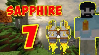 Minecraft Lets Play  Sapphire Survival 7Qism Ozbekcha minecraft RESPECT KayzoMC [upl. by Wallis589]