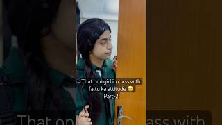 Part2 did you have such a girl with thousands of pin in your class 😂 youtubeshorts school [upl. by Chavey746]