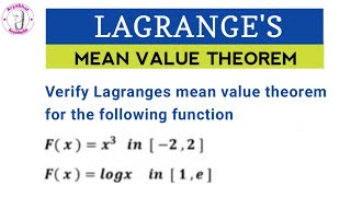 lagranges mean value theorem  lagranges theorem  lagranges mean value theorem [upl. by Elleiram455]