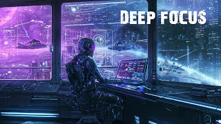 Relaxing music for work at night — Electronic music for deep concentration — Unlocking potential 1 [upl. by Galang]