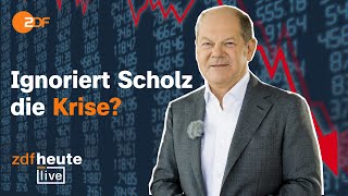 Wie schlecht es um die deutsche Wirtschaft steht Ökonomin und Unternehmerin bei ZDFheute live [upl. by Adnale]