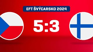 EFT Švýcarsko 2024  Česko vs Finsko [upl. by Carn]