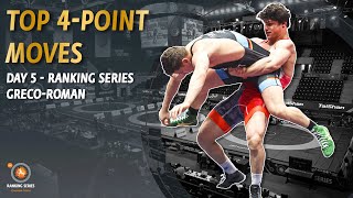 Top 4point moves of Day 5 from the Zagreb Open Ranking Series  GrecoRoman WrestleZagreb [upl. by Haniraz]