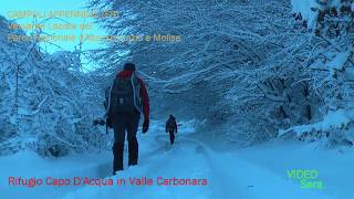 CAMPOLI APPENNINO RIFUGIO CAPO DACQUA IN VALLE CARBONARA [upl. by Shuma557]