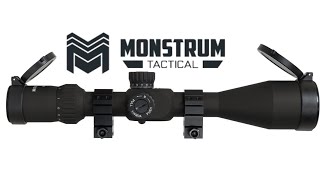 G3 416x50 FFP Rifle Scope  MONSTRUM TACTICAL [upl. by Oneil]