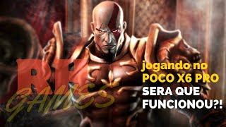 AO VIVO  GOD OF WAR 2  JOGANDO NO POCO X6 PRO [upl. by Nuahsed670]