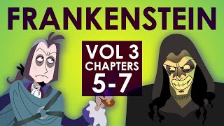 Frankenstein Summary  Volume 3 Chapters 57  Schooling Online [upl. by Fonville]