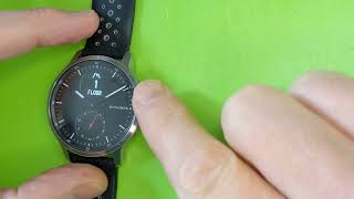 Withings ScanWatch 1 minute review and features walkthrough [upl. by Negroj]