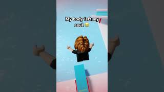 My body left my soul 😭 roblox brookhaven funny shorts foryou [upl. by Eyt]