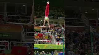 Kohei Uchimura 🇯🇵 High Bar Medal Routine at Rio 2016 Olympics highbar horizontalbar [upl. by Atig]