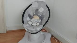 Review Die elektrische Babywiege mamaRoo von 4moms [upl. by Mclain]