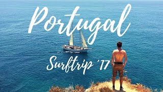 Surfing Arrifana´17 Portugal Algarve  Cliff Jumping Ponta da Piedade [upl. by Ycrep601]