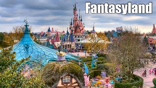 Disneyland Paris  Part 2  FANTASYLAND  Vivez la magie des contes de fées [upl. by Ahsaz]