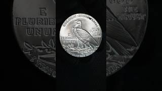 Incuse Indian Head Silver Round 5oz GSM 30 silver silverstacking indian [upl. by Patnode]