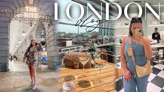 LONDON VLOG  Harrods Designer Shopping The Ritz Afternoon Tea amp ABBA Voyage [upl. by Salkin]