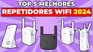 Top 5 Melhores Repetidores de Sinal WiFi para 2024 Amplie sua Conexão [upl. by Oag]