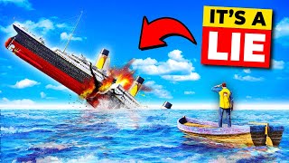 What REALLY Happened to Titanic in GTA 5 MOVIE [upl. by Derna]