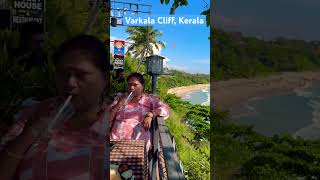 Varkala Cliff  Varkala  Kerala  Beach Vibe  Ultimate Cliff Beach  GlobeTrotterUs [upl. by Gnourt]