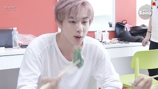 BANGTAN BOMB Eat Jin  BANGTAN BOMB  BTS 방탄소년단 [upl. by Lombard]