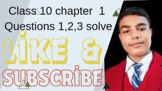 Class 10 Math Chapter 1 ke Ex11 का 123 Questions Solve class 10 chapter 1 [upl. by Shiekh]