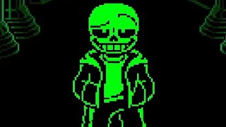 Sans but he is Green and totally Serious Green Sans Leaked Build [upl. by Athey]