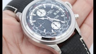 BALL Watch Trainmaster Worldtime Chronograph Review [upl. by Muldon]