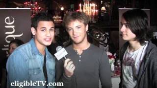 The Twilight Sagas Bronson Pelletier Michael Welch amp Kiowa Gordon reveal their Best Dating Advice [upl. by Gnohp]