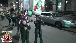 Castlederg Young Loyalists FB 1  Their Own Parade 2024 [upl. by Eiloj]