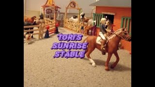 Toris Sunrise Stable Tour  Horse RolePlay Series  Ep1 [upl. by Ingrid]