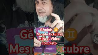 geminis octubre amor pareja trabajo dinero mudanza short viaje embarazo horoscopo [upl. by Artimed]