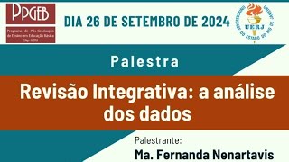 Revisão Integrativa a análise dos dados [upl. by Kermy313]