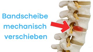 Bandscheibenvorfall verschieben LWS  Übung zur Verlagerung des Gallertkerns [upl. by Odnalref]