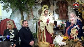 BENDICIÓN BELÉN DE LA DIVINA PASTORA DE LAS ALMAS  CAPILLA SANTO CRISTO  CHICLANA DE LA FRONTERA [upl. by Affra948]