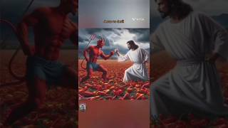 Jesus vs DAVILfighting mirchi testmonyedit ✝️respect ✝️🙏🙏 [upl. by Christis]