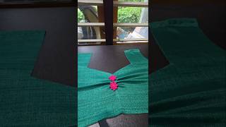 കുഞ്ഞു elastic കൊണ്ടു ഒരു design itsminebyshalima neckdesign stitching tailoring tailoringtips [upl. by Viddah]