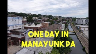 MANAYUNK PA 1Day Philly Suburb Fun [upl. by Isadora]