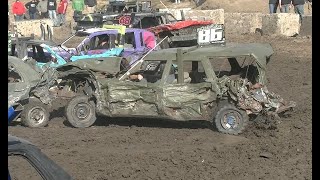 MENDOTA ILLINOIS FULL SIZE 2023 DEMOLITION DERBY [upl. by Josh]