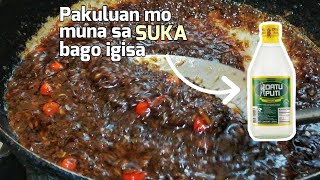 BAGOONG ALAMANG  SIKRETO PARA SUMARAP AT TUMAGAL [upl. by Jules671]