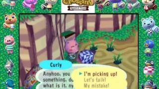 Lets Play Animal Crossing GCN Squirrel Town Part 43 [upl. by Elokin152]