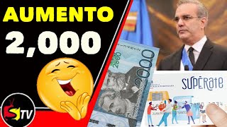 AUMENTO A 2000 Y FECHA DEL PRIMER PAGO EN LA TARJETA Supérate [upl. by Airehc]