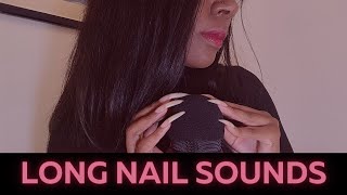 ASMR 💅🏾🎧Long Nails Flicking Clicking Tapping [upl. by Ailis]