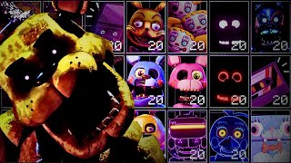 ULTRA CUSTOM NIGHT CLASSIC 9000 POINTS 4020 FIVE NIGHTS AT FREDDYS [upl. by Nereus]