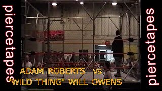 Will Owens vs Adam Roberts steel cage match [upl. by Soneson554]